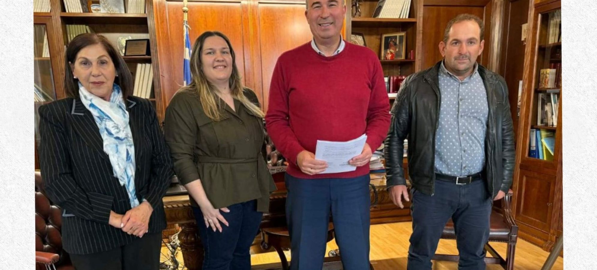 Υπογραφή σύμβασης για την αποκατάσταση ζημιών στην Επαρχιακή Οδό Μάννα – Άνω Τρίκαλα από την Περιφέρεια Πελοποννήσου